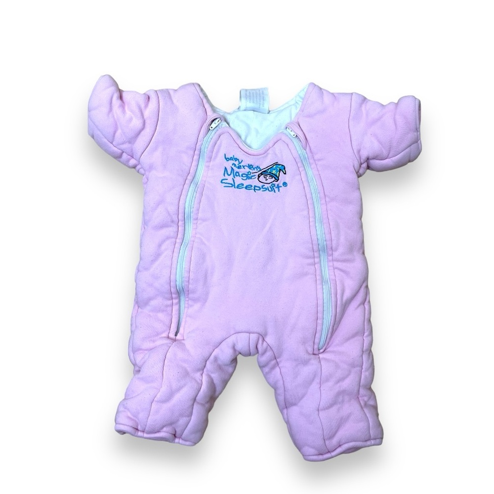 Baby Merlin magic sleepsuit baby girl snow bundle